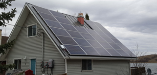 solar panel installation